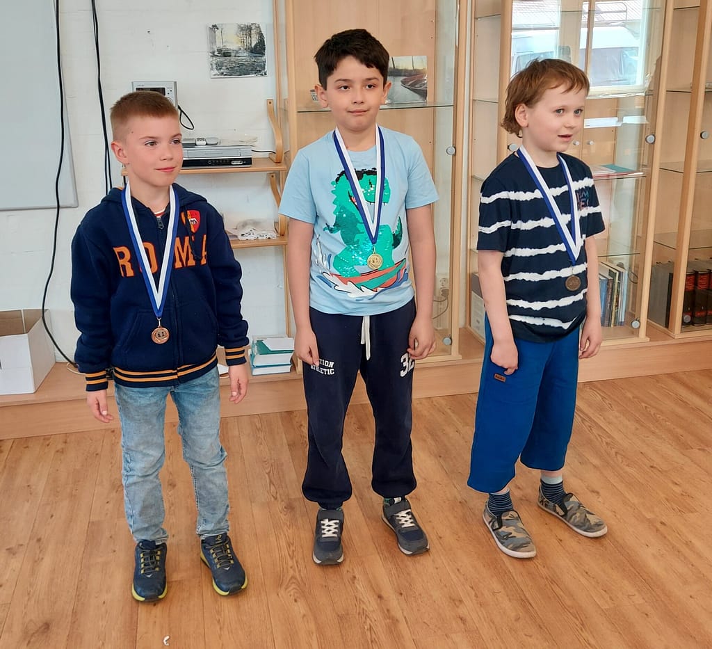 nuorten pikashakin sm 2023 mitalistit