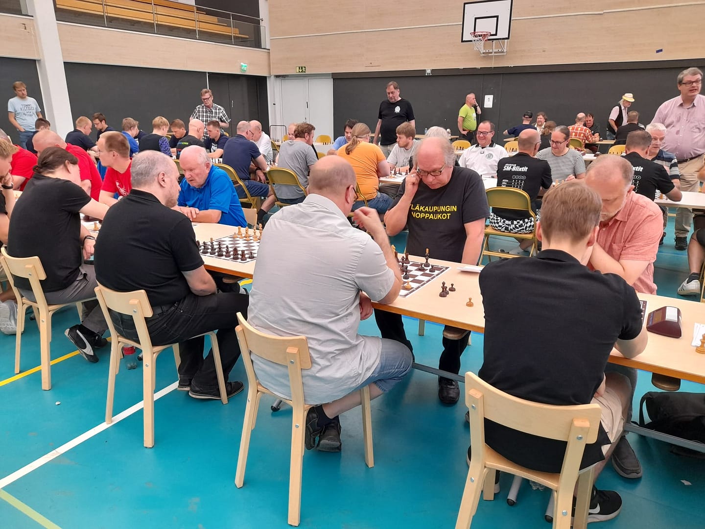 joukkuepikashakin sm 2023 lprsk pelaamassa